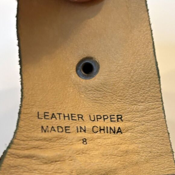 Flogg Women's Melanie Camo Camouflage Leather Slides Sandals US Size 8‎ - Picture 13 of 13